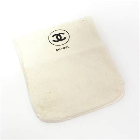 chanel dust bag white|genuine chanel bag.